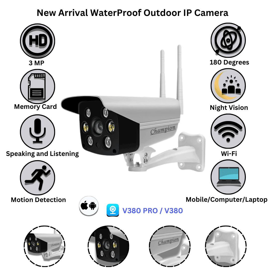 WaterProof Outdoor IP Bullet Camera